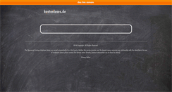 Desktop Screenshot of kostenloses.de